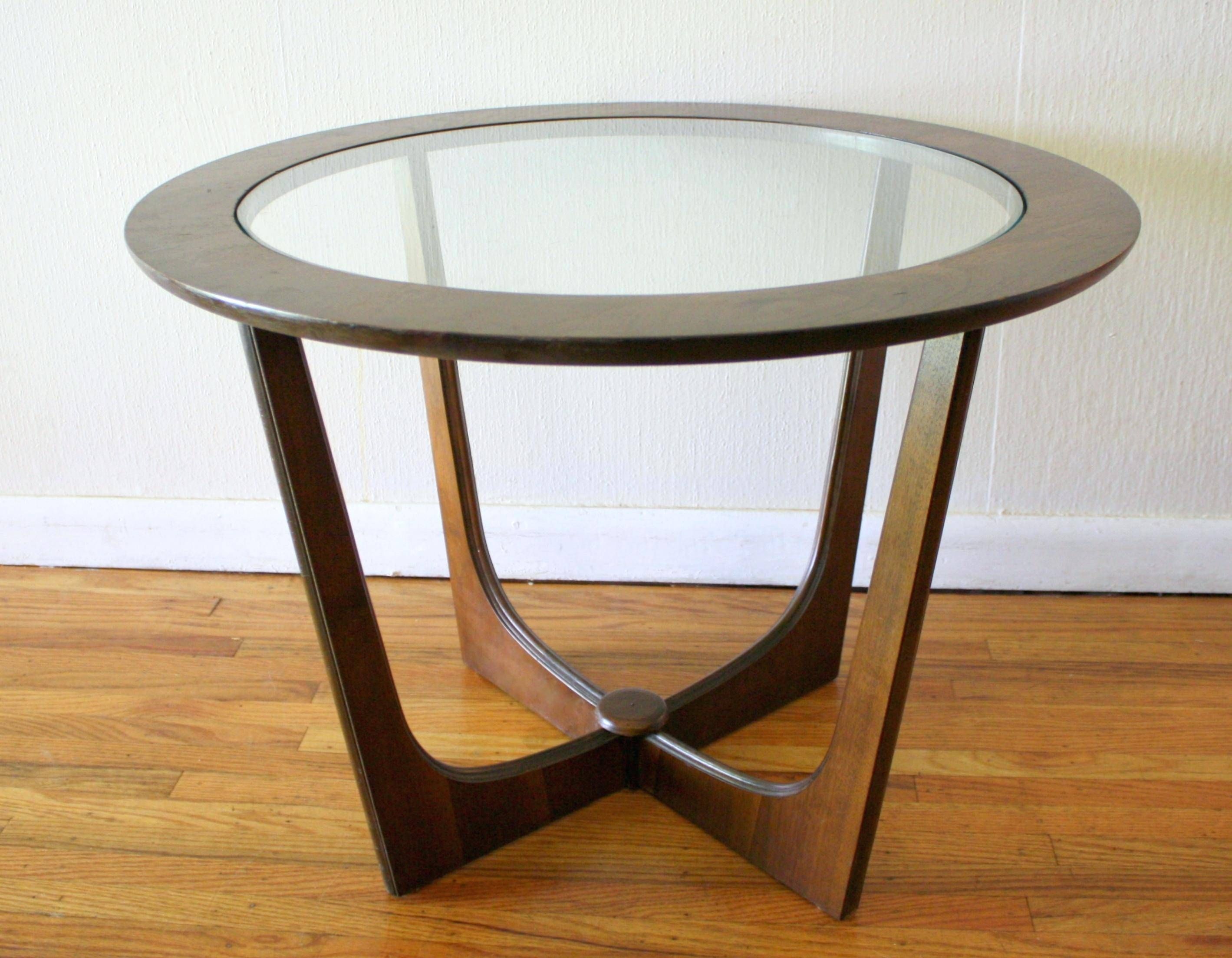 Coffee Table ~ Round Coffee Table With Glass Top – Jericho Mafjar Intended For Glass Circle Coffee Tables (Photo 26 of 30)