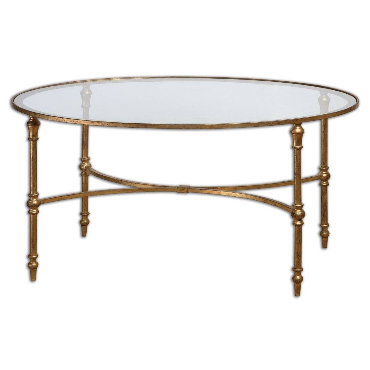 Coffee Table : Round Metal Small Coffee Tables Simple And Glass For Round Glass Coffee Tables (Photo 1 of 30)