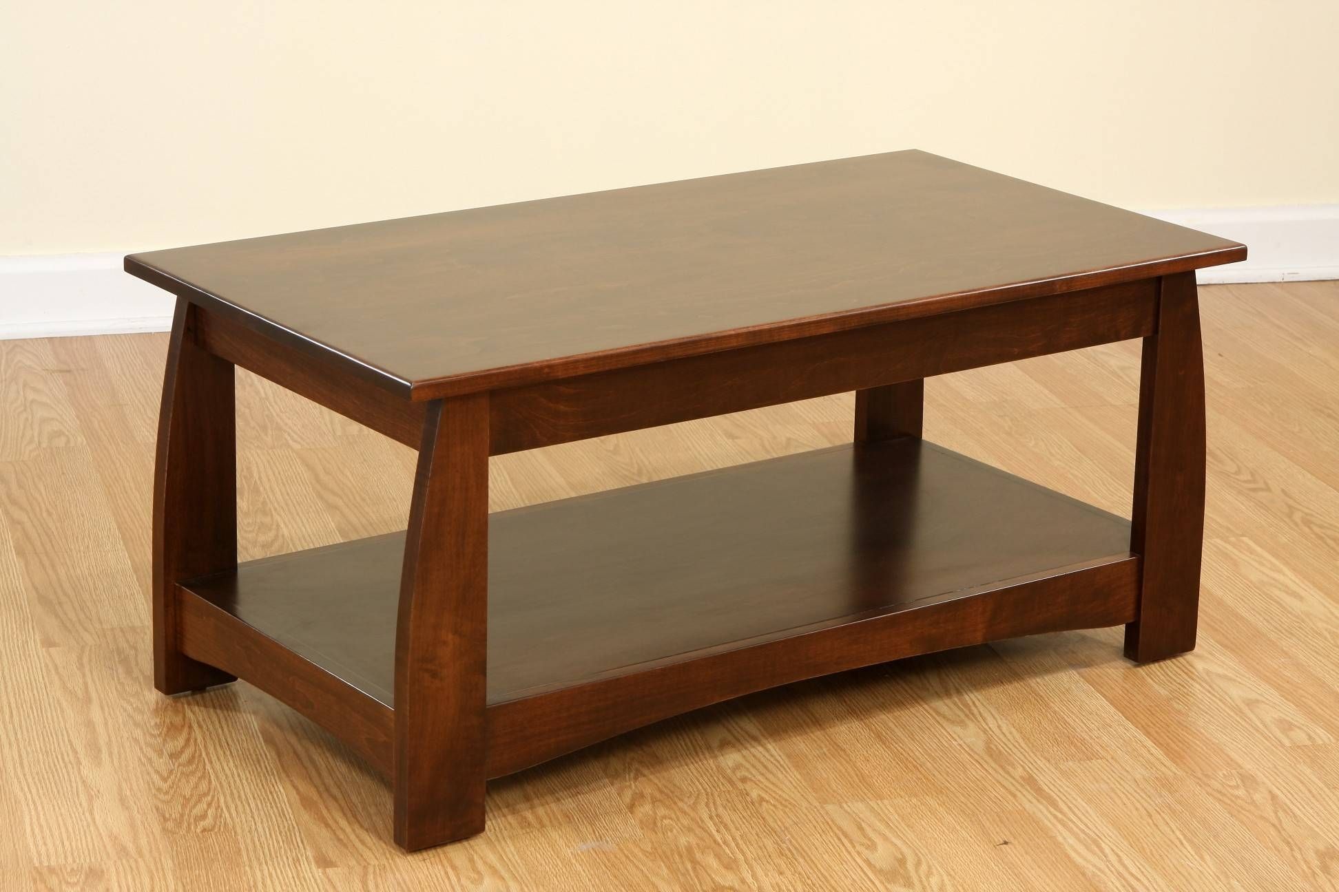 Coffee Table Round Wood Tables With Storage Solid Oak And End Inside Coffee Tables Solid Wood (View 4 of 30)