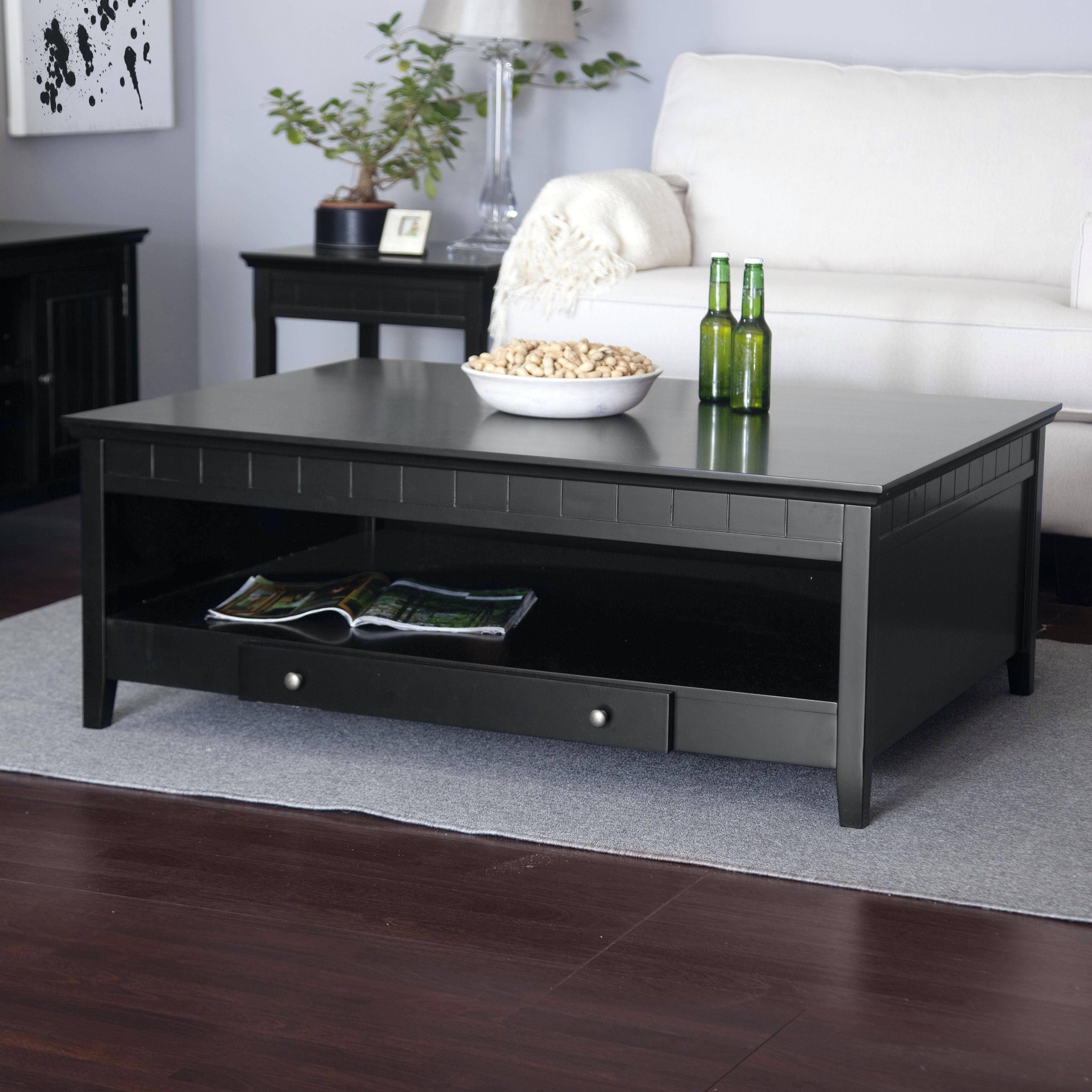 Coffee Table: Square Coffee Table Storage Large Round Coffee Intended For Square Coffee Tables With Storage (View 21 of 30)