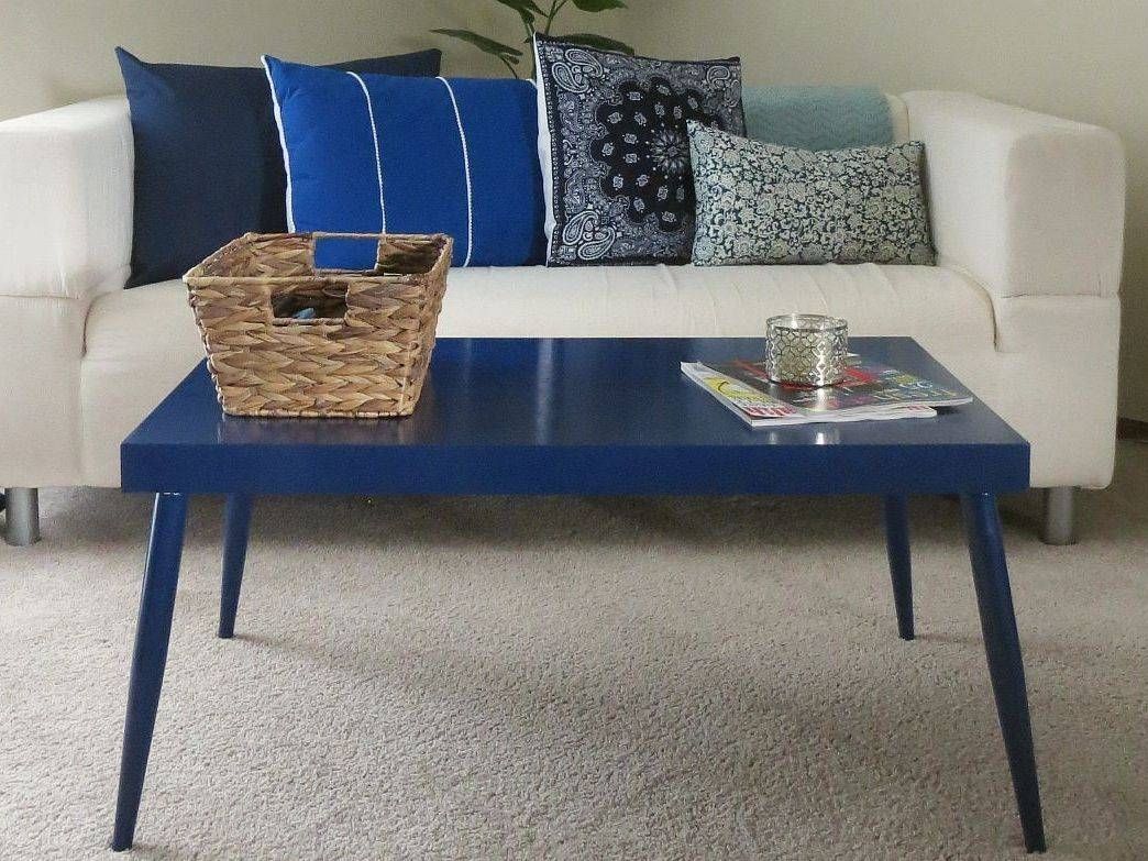 Coffee Table: Stylish Blue Coffee Table Design Ideas Blue Tables Regarding Blue Coffee Tables (View 1 of 30)