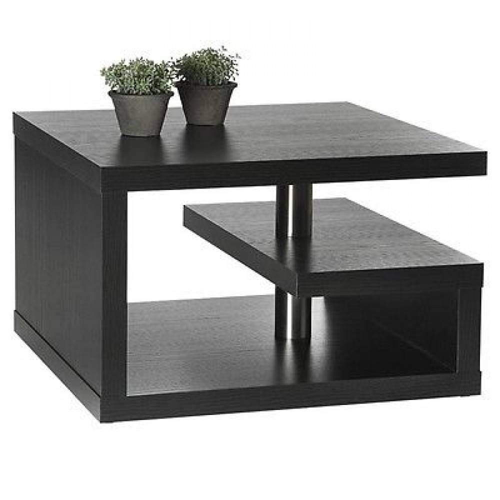 Coffee Table: Surprising Small Black Coffee Table Designs Coffee With Regard To Small Coffee Tables With Shelf (Photo 26 of 30)