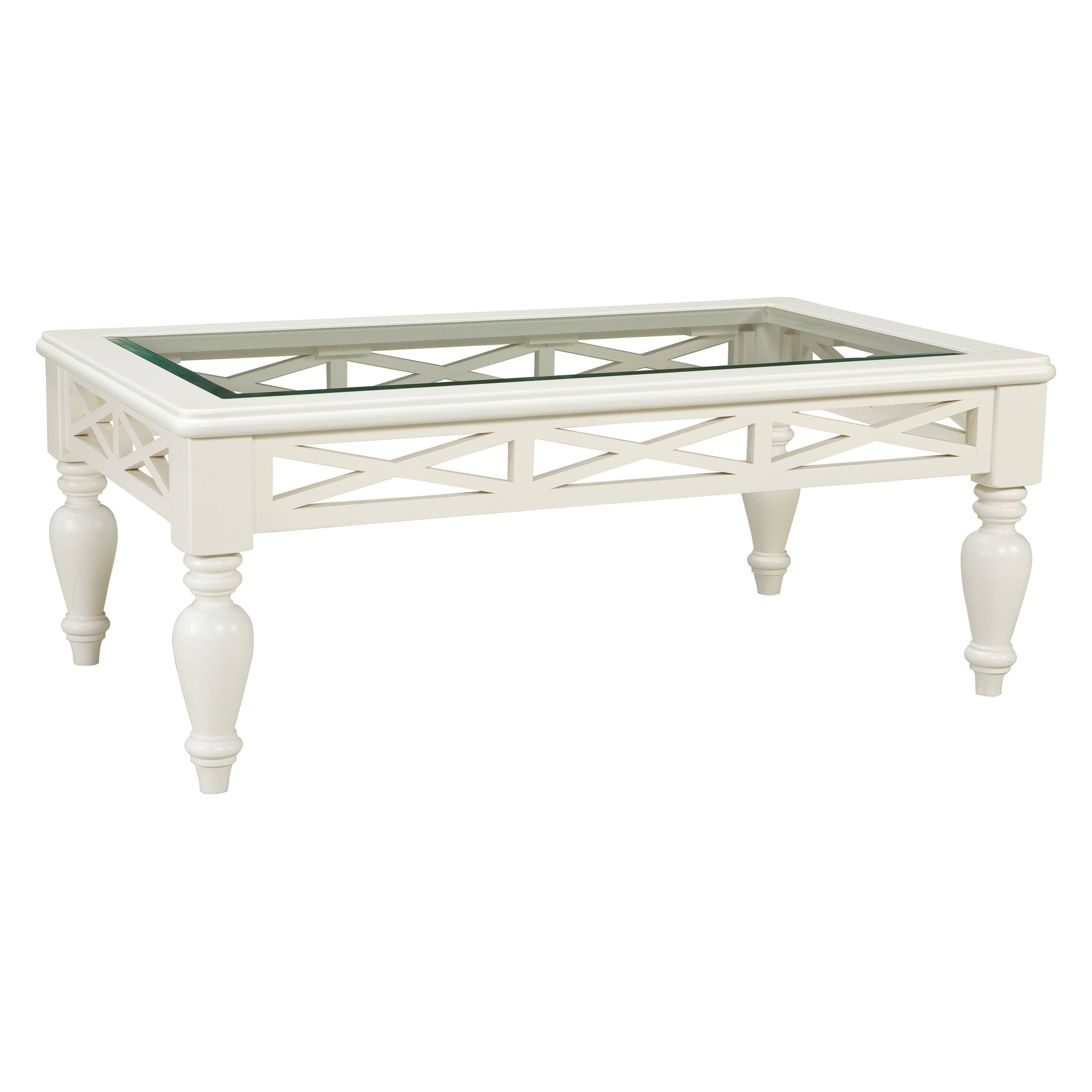 Coffee Table White Wood And Glass Top Coffee Table Coffee Tables In White And Glass Coffee Tables (View 8 of 30)