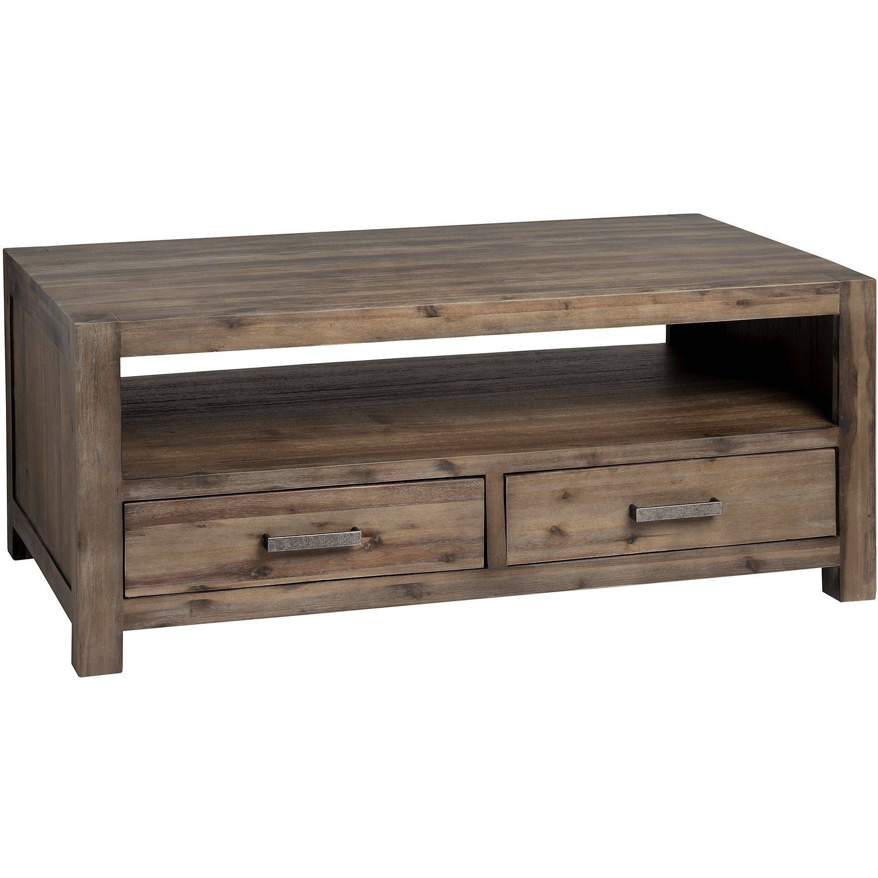 Coffee Table With Drawers For Dark Mango Coffee Tables (View 27 of 30)