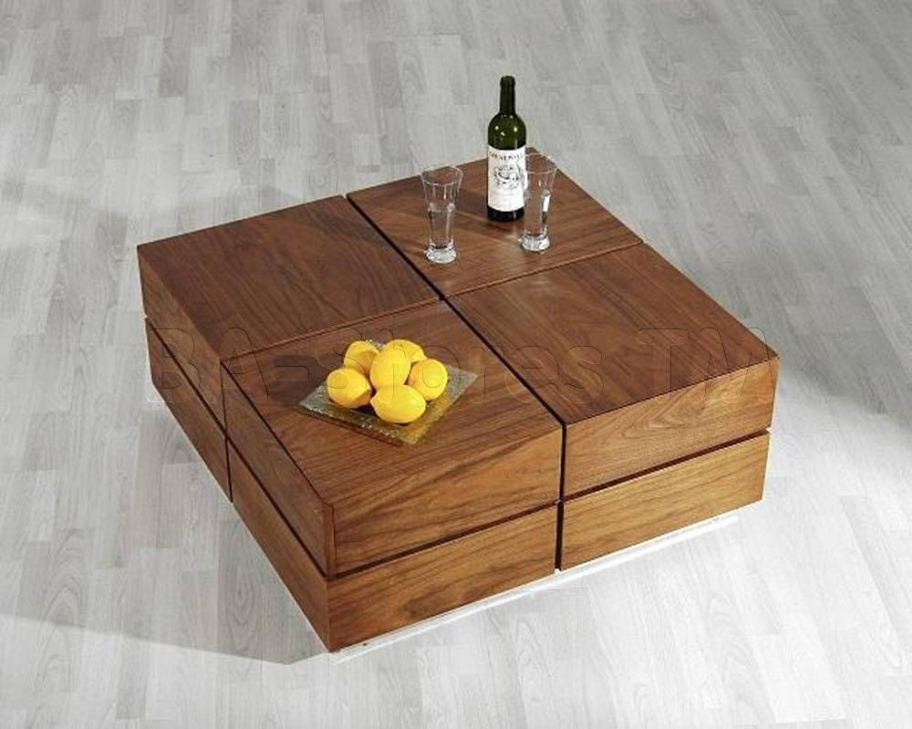 Coffee Table: Wonderful Small Coffee Table With Storage Design Within Square Storage Coffee Tables (Photo 25 of 30)