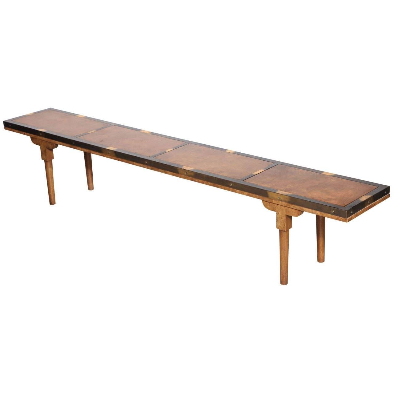 Coffee Tables: Appealing Narrow Coffee Tables Ideas Rustic Bench In Low Industrial Coffee Tables (Photo 30 of 30)