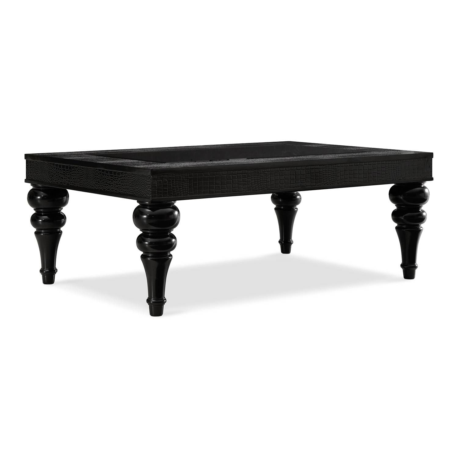 Coffee Tables | Living Room Tables | Value City Furniture For White And Black Coffee Tables (View 18 of 30)