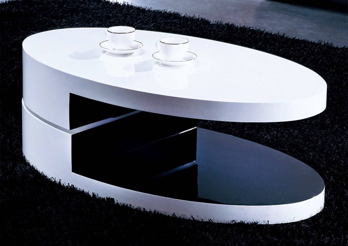 Coffee Tables Oval Shape | Idi Design Pertaining To Black Oval Coffee Tables (View 19 of 30)