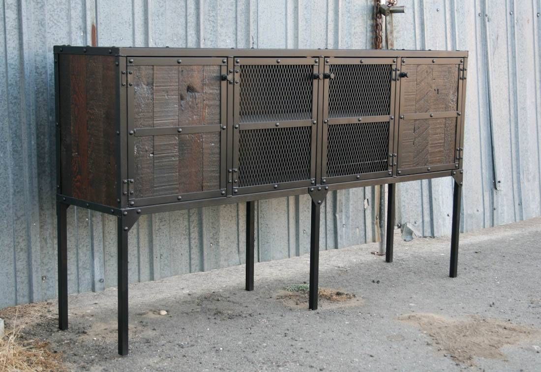 Combine 9 | Industrial Furniture – Reclaimed Wood Furniture With Regard To Distressed Wood Sideboards (View 12 of 30)