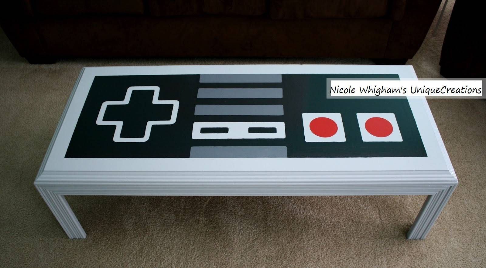 Coming Soon Nintendo Coffee Table | Nicole Whigham's Unique Within Dragon Coffee Tables (View 16 of 30)