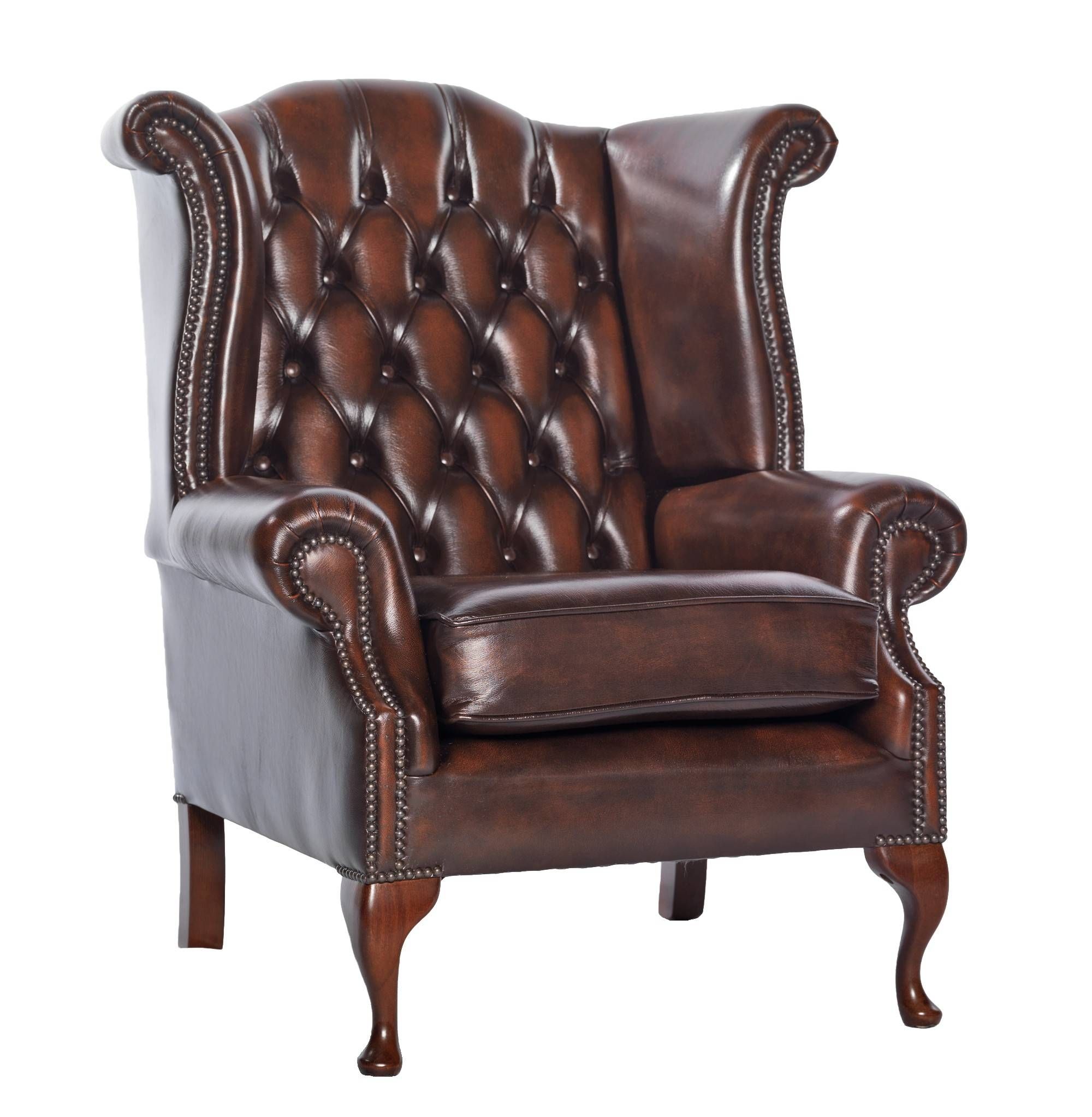 Como Leather Chesterfield Sofa Or Chair – Leather Sofas And Chairs Inside Chesterfield Sofa And Chairs (View 7 of 30)