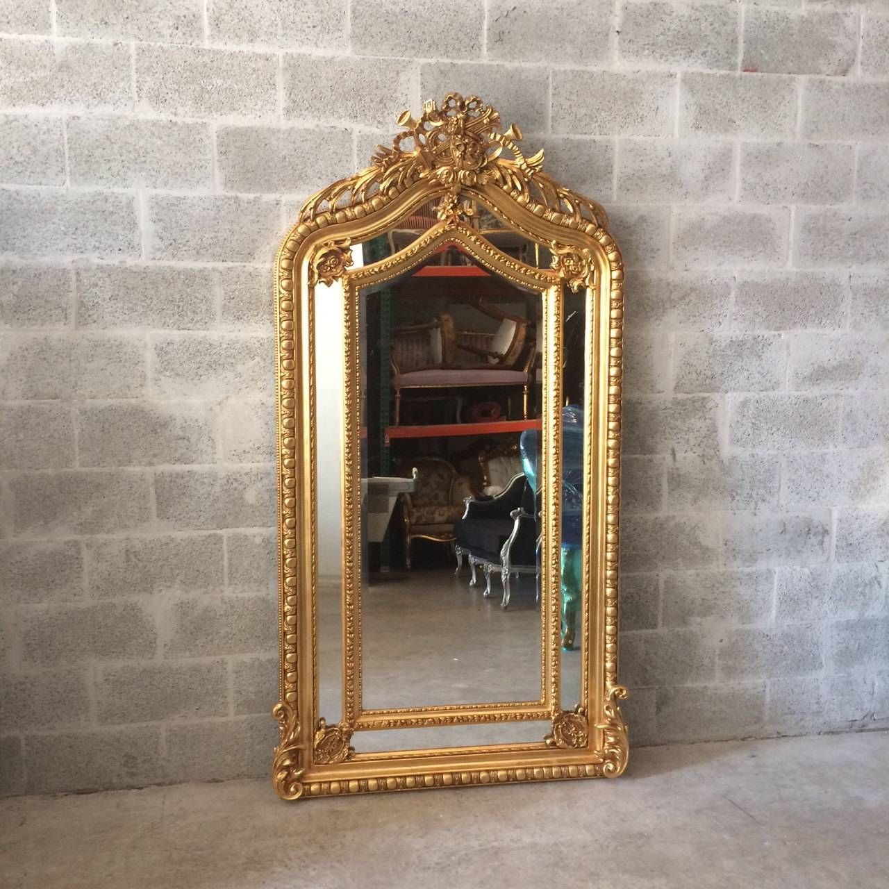 Console & Mirrors – Sittin' Prettymyleen With Regard To Antique French Floor Mirrors (View 6 of 25)