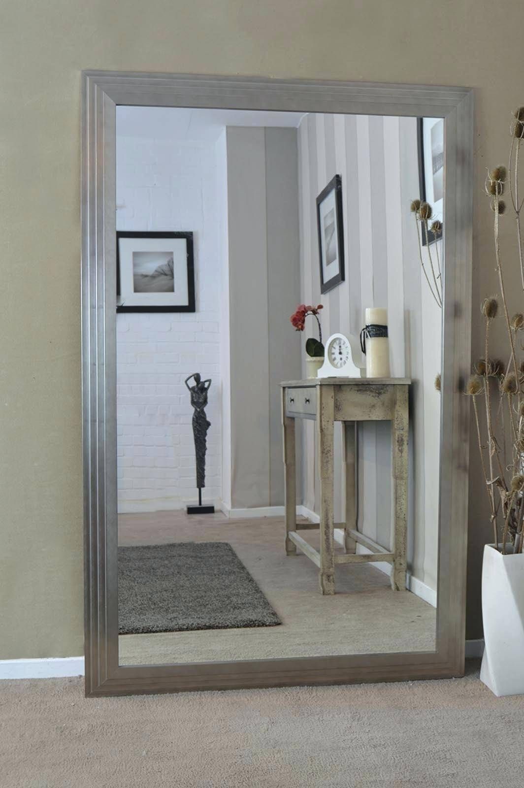 Contemporary Floor Standing Mirrors – Laferida For Silver Floor Standing Mirrors (Photo 11 of 25)