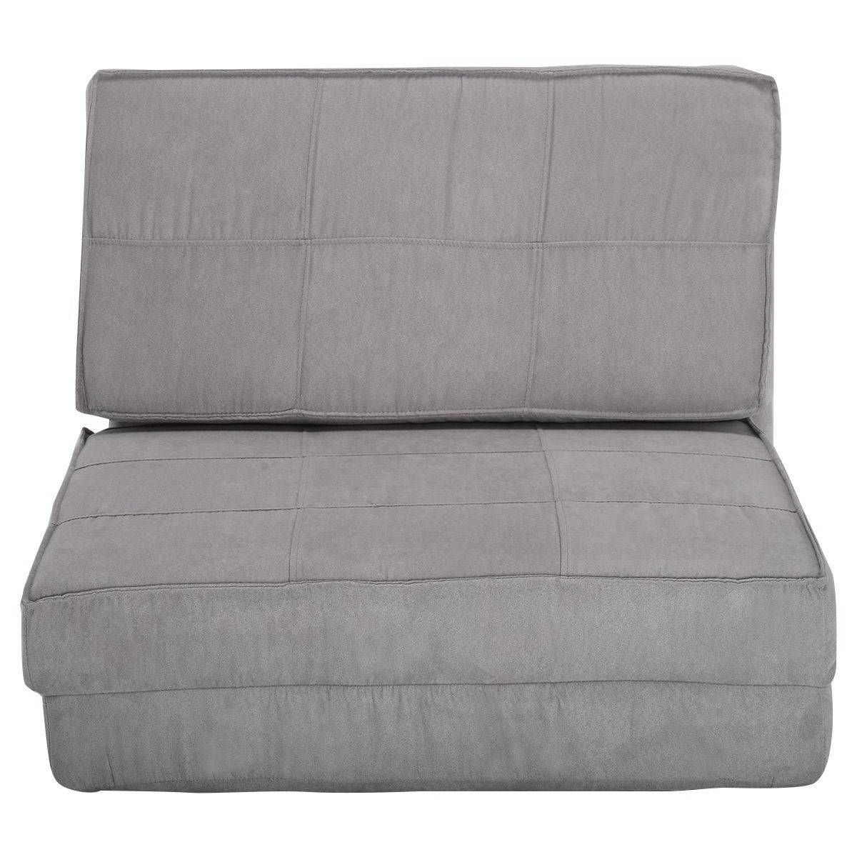 Convertible Lounger Folding Sofa Sleeper Bed – Sofas – Furniture Regarding Folding Sofa Chairs (View 10 of 30)