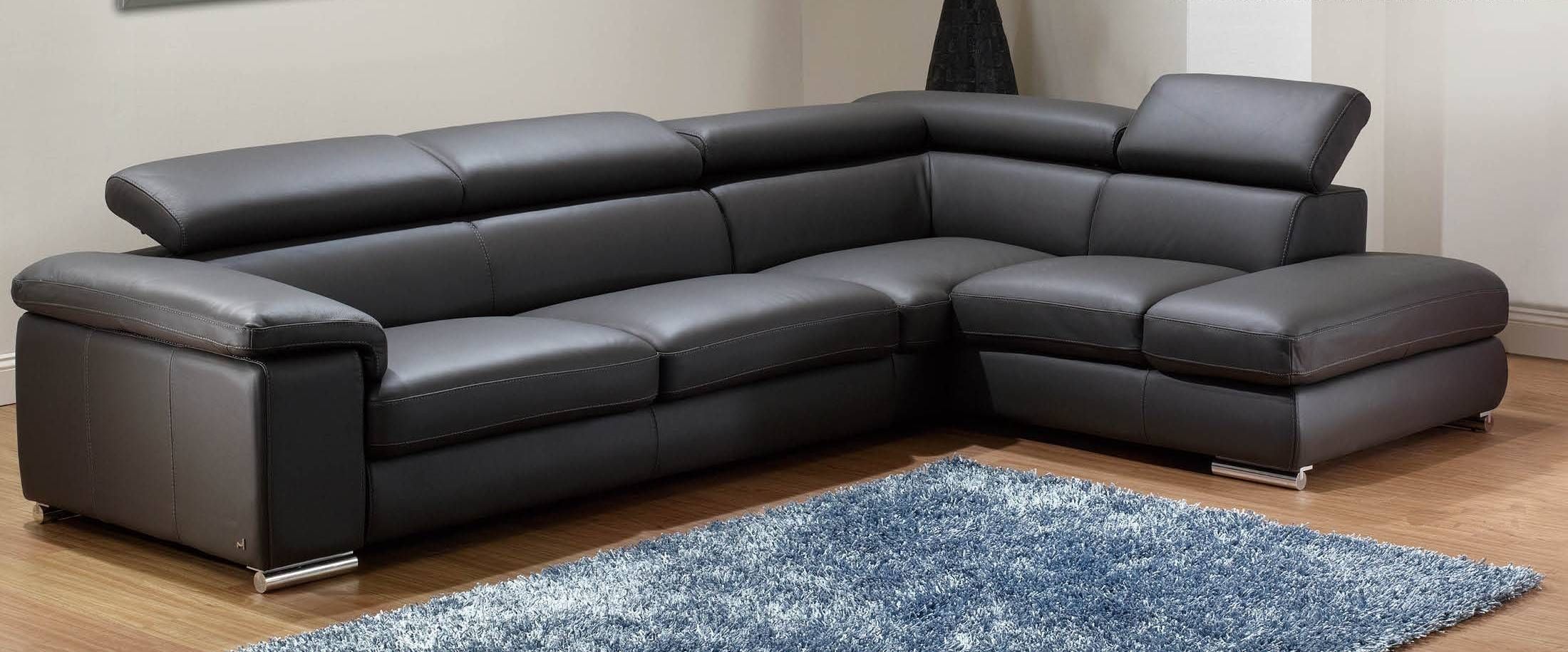 Convertible Sofa Sectional – Leather Sectional Sofa With Black Leather Sectional Sleeper Sofas (View 23 of 30)