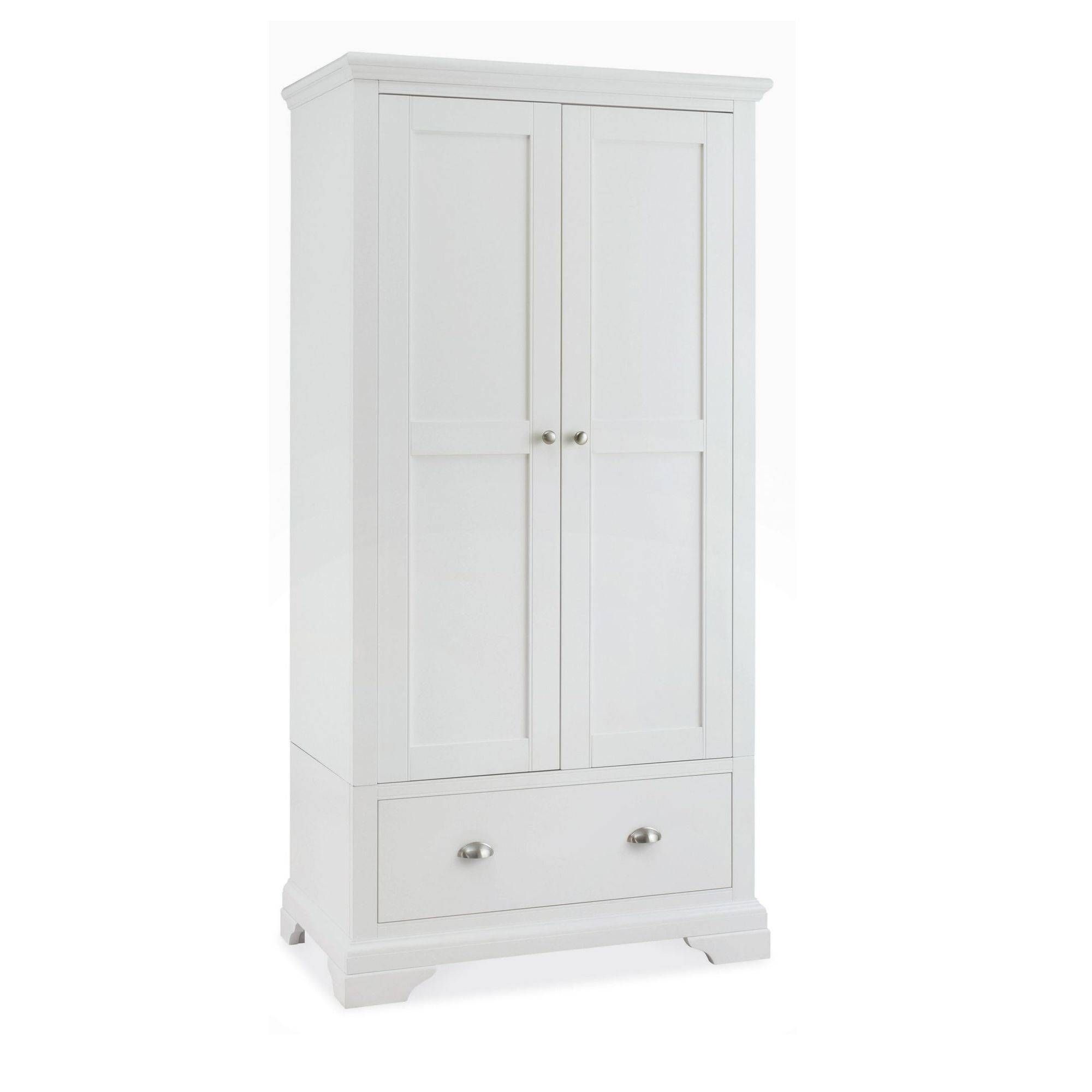 Cookes Collection Camden White Double Wardrobe – Bedding Furniture With White Double Wardrobes (View 3 of 15)