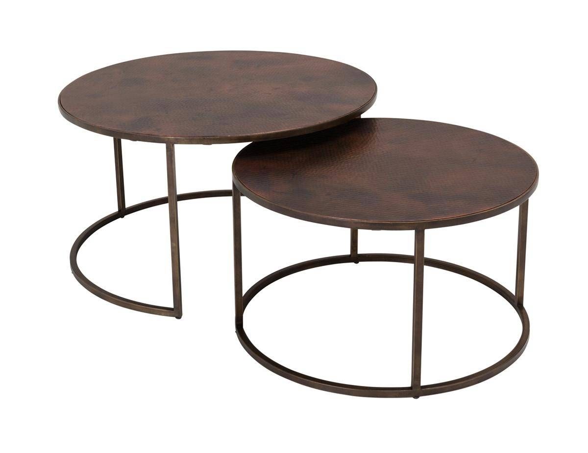 Copper Top Nesting Coffee Tables | Weir's Furniture With Regard To Nest Coffee Tables (Photo 1 of 30)