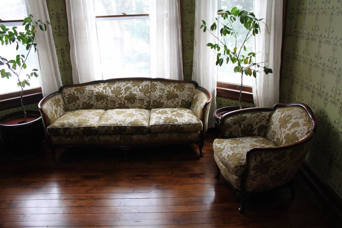 Cordia's Legacy In Our Home | 60 West Main Street Blog Inside 1930s Couch (Photo 177 of 299)