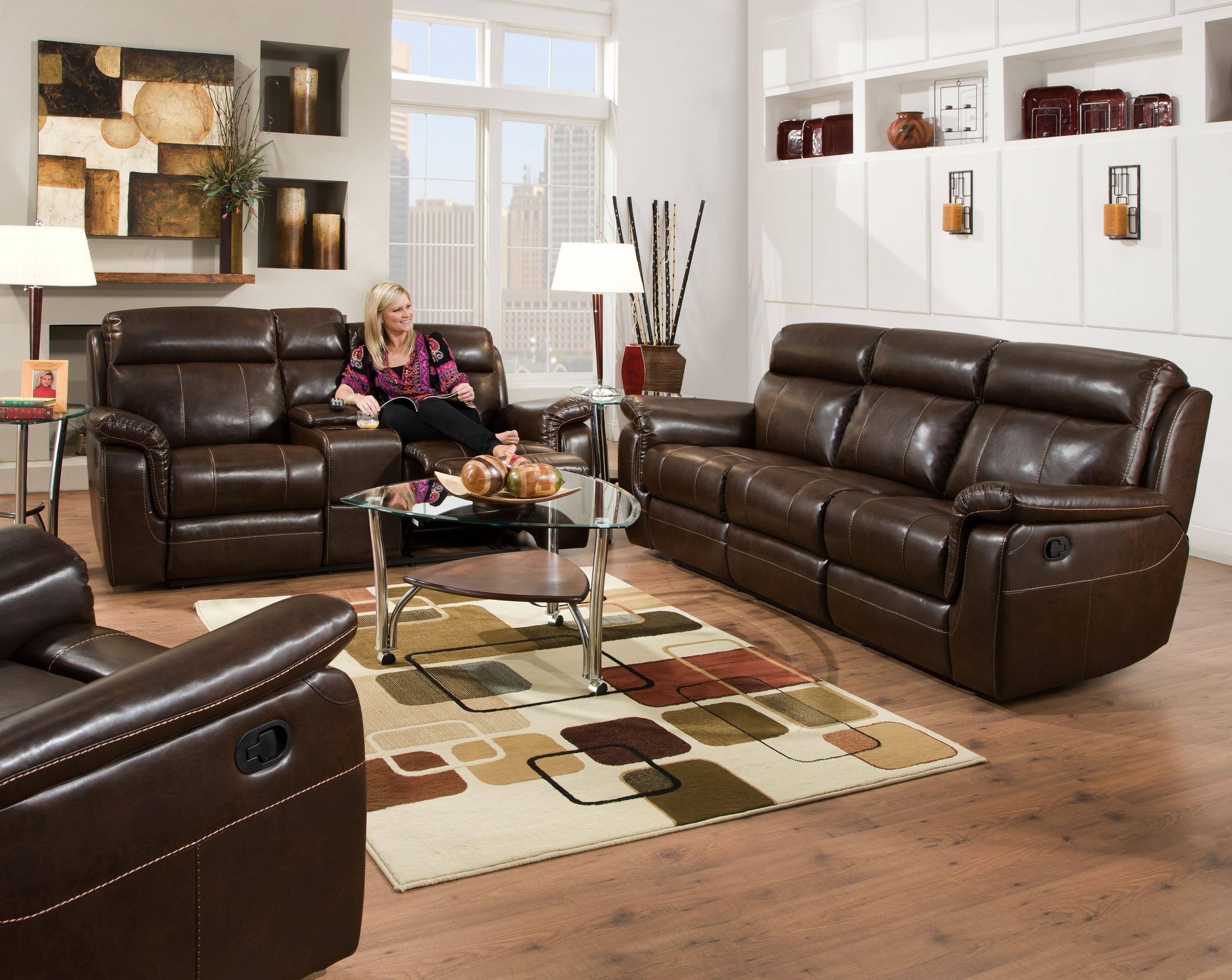 Corinthian 862 Sectional Sofa With 5 Seats (2 Are Wall Away With Corinthian Sectional Sofas (View 18 of 30)