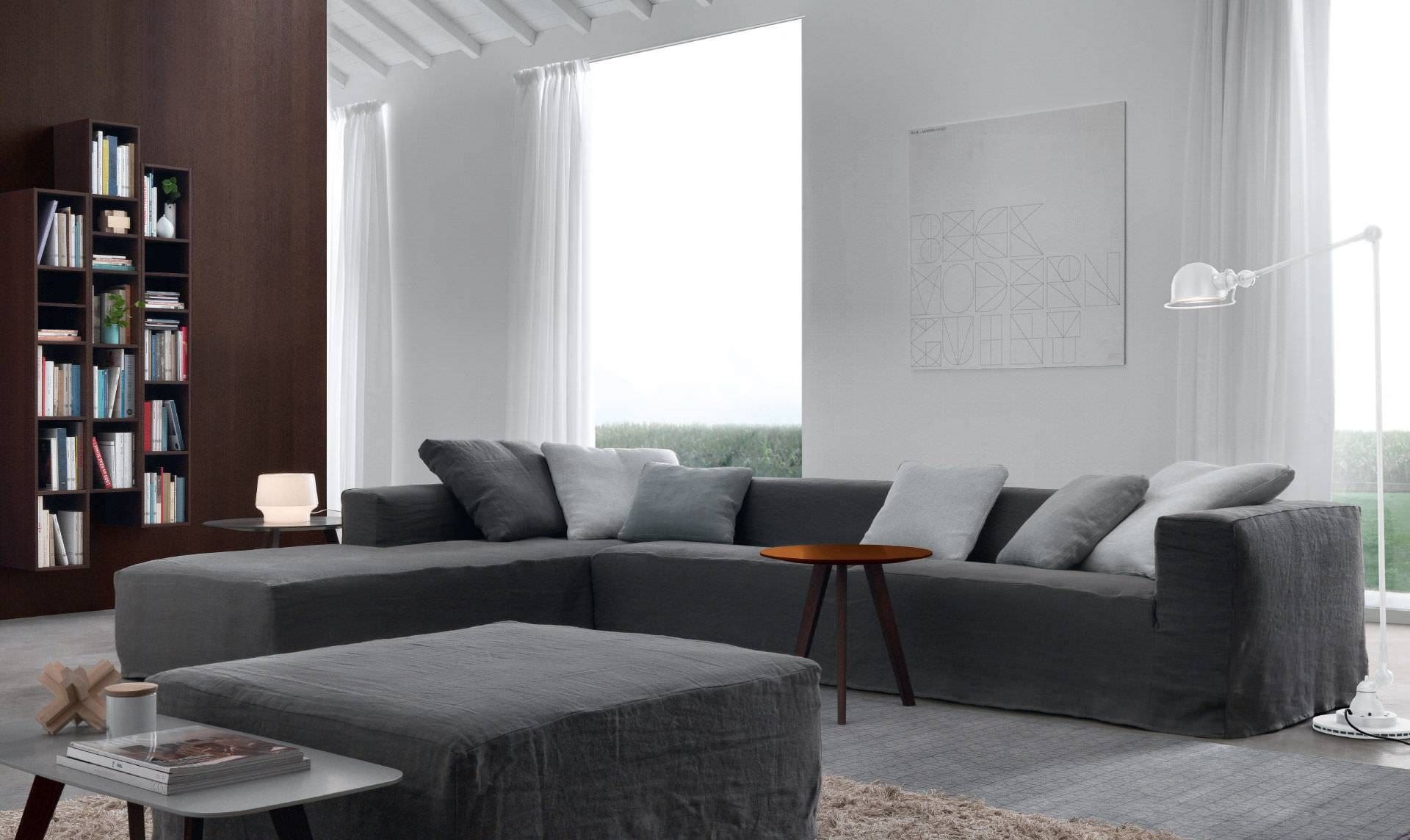 Corner Sofa / Contemporary / Linen / 5 Seater – Elliot – Jesse Inside Elliott Sofa (View 9 of 30)