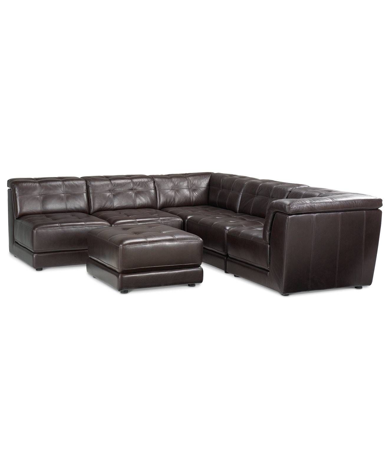 Cozy 6 Piece Leather Sectional Sofa 80 With Additional Camel Throughout Camel Colored Sectional Sofa (Photo 29 of 30)