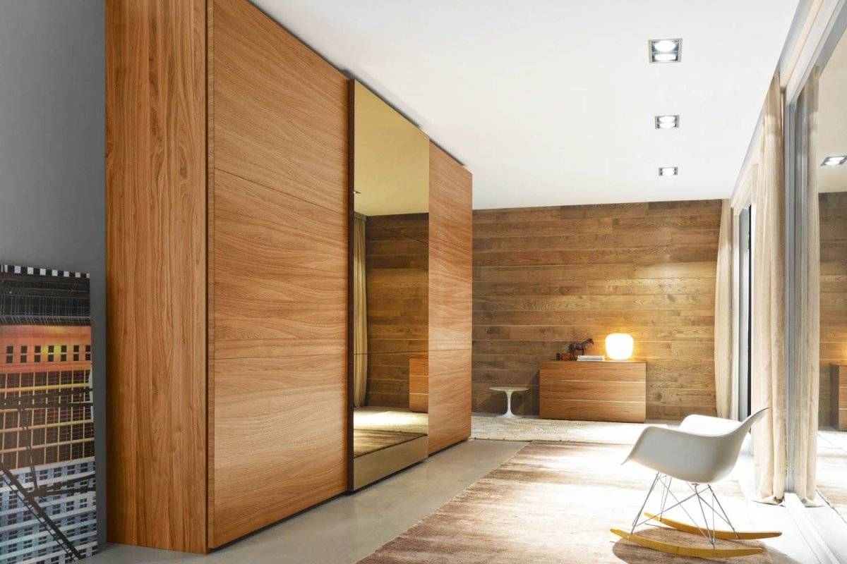 Create A New Look For Your Room With These Closet Door Ideas Regarding Dark Wood Wardrobe Doors (View 9 of 30)