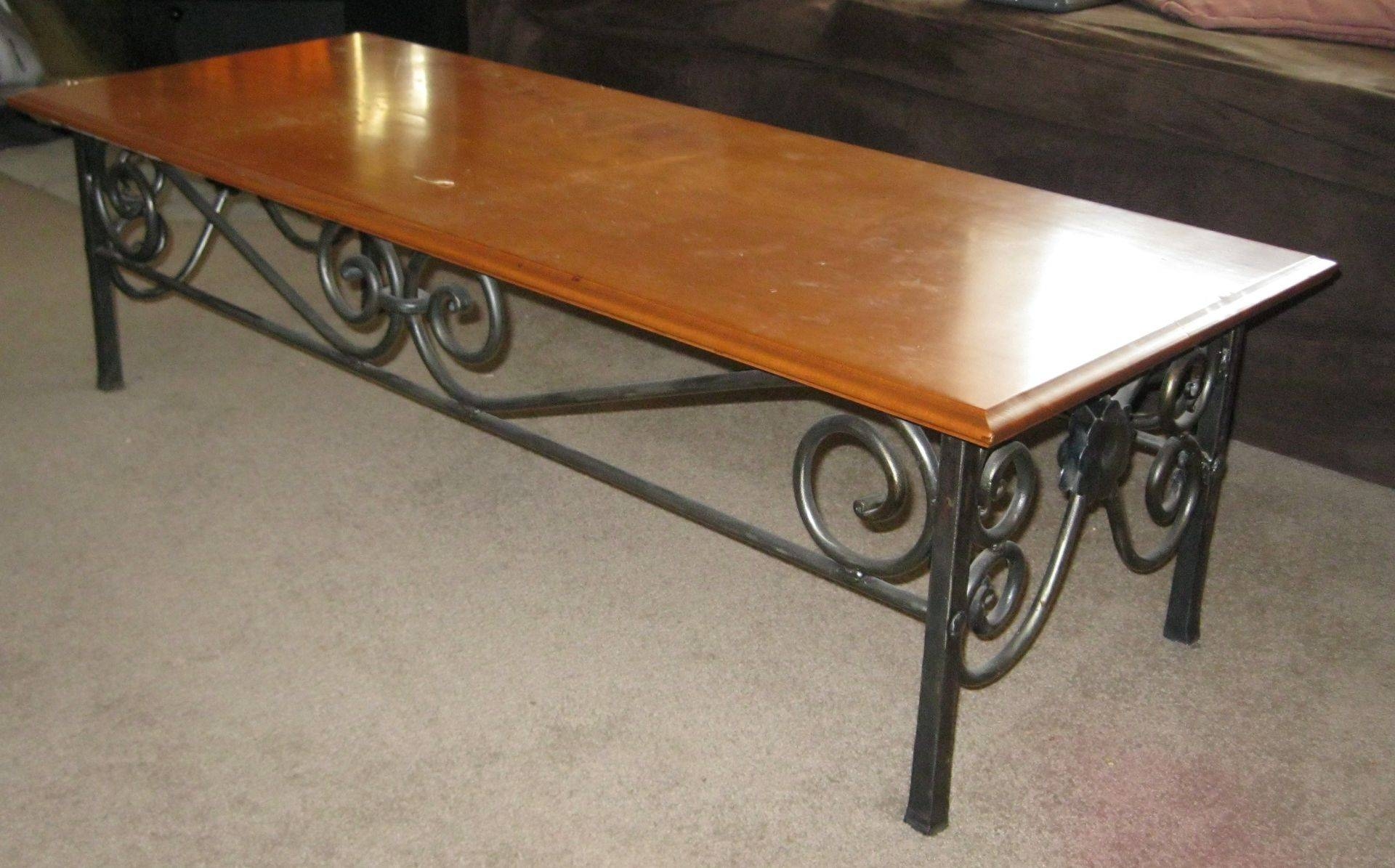 Featured Photo of The 30 Best Collection of Wrought Iron Coffee Tables