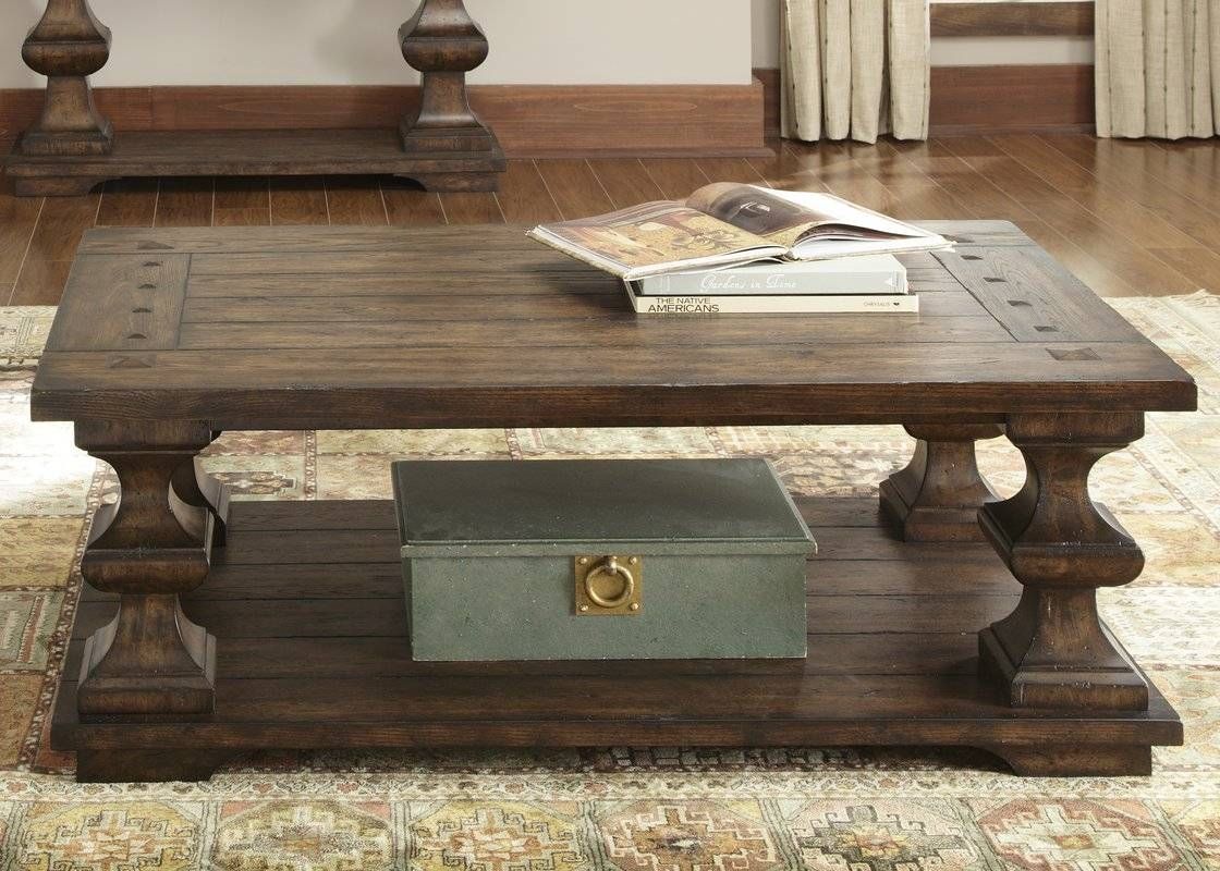Darby Home Co Cravens Coffee Table & Reviews | Wayfair Intended For Desk Coffee Tables (View 21 of 30)