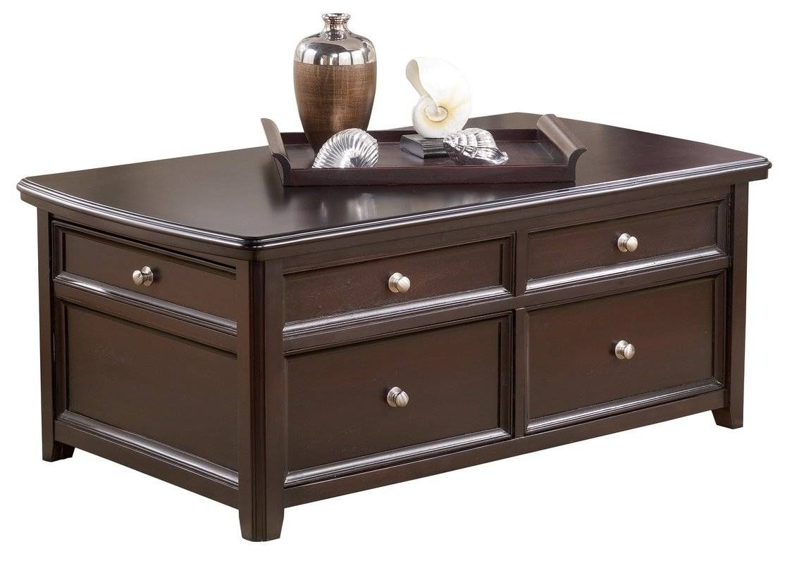 Darby Home Co Hancock Trunk Coffee Table With Lift Top & Reviews In Trunk Coffee Tables (View 6 of 30)