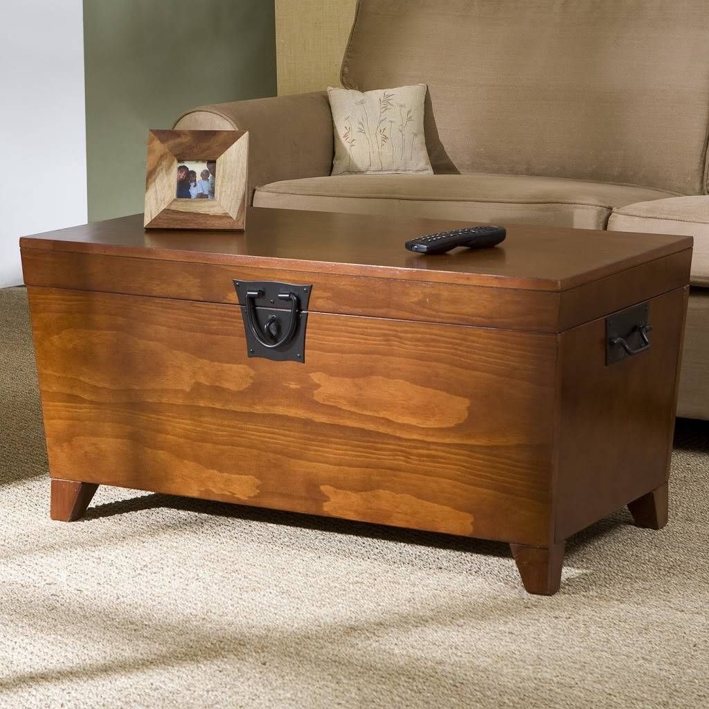 Dark Wood Chest Coffee Table Modern Coffee Tables Wooden Trunk With Regard To Trunk Chest Coffee Tables (View 18 of 30)