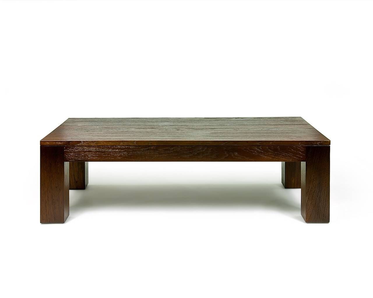 Dark Wood Coffee Table Intended For Dark Wooden Coffee Tables (View 1 of 30)