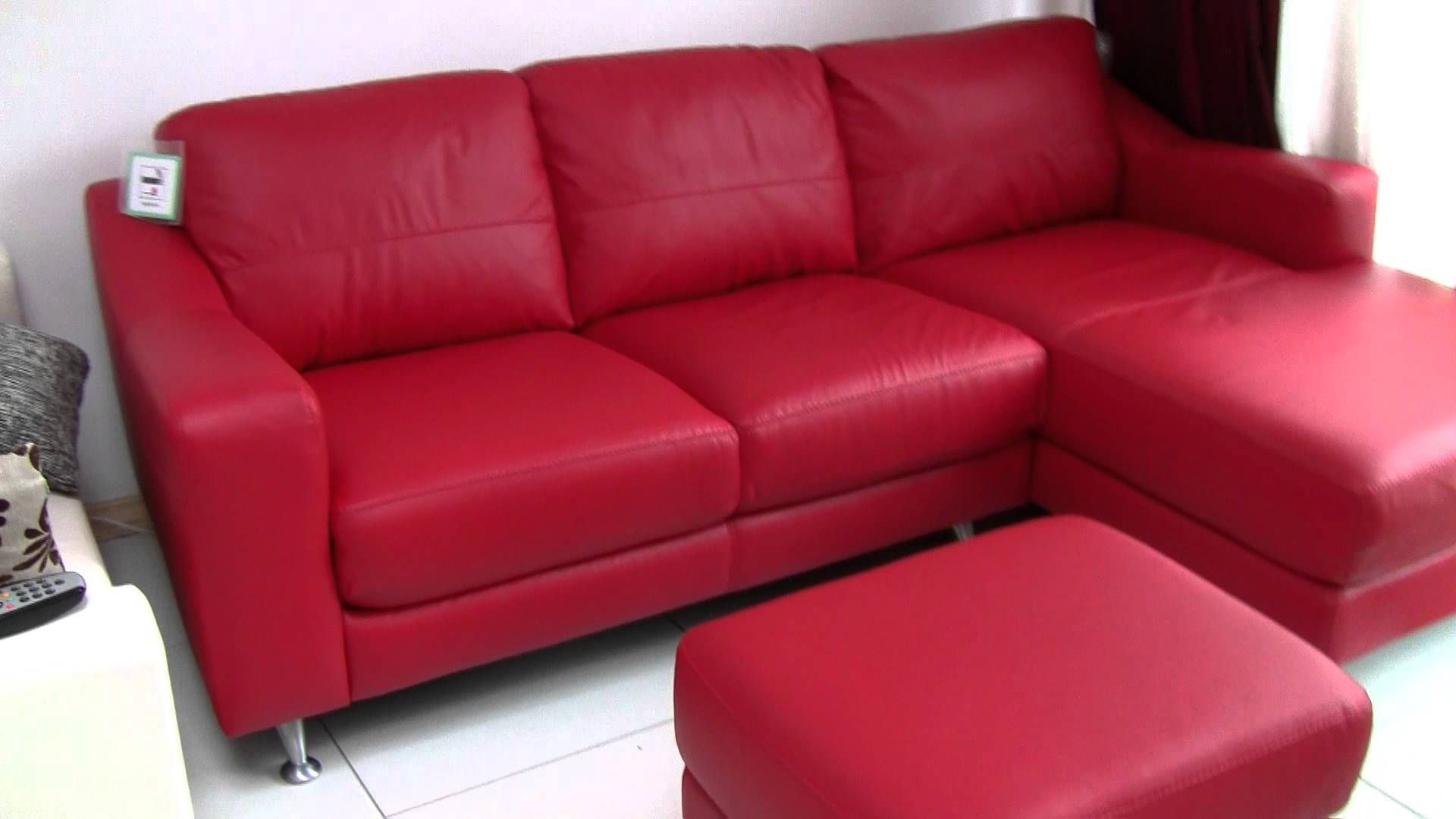 Dfs Leather Corner Sofa For Sale £500 – Youtube Pertaining To Leather Corner Sofa Bed (Photo 18 of 30)