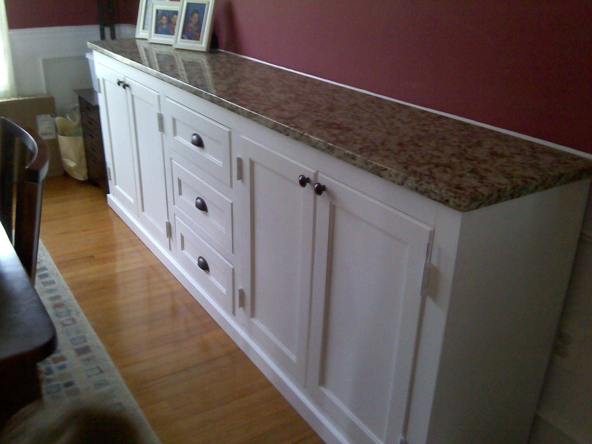 Dining Room Buffet Ideas Table Completeddining Room Buffet With Regard To Cream Kitchen Sideboards (Photo 30 of 30)