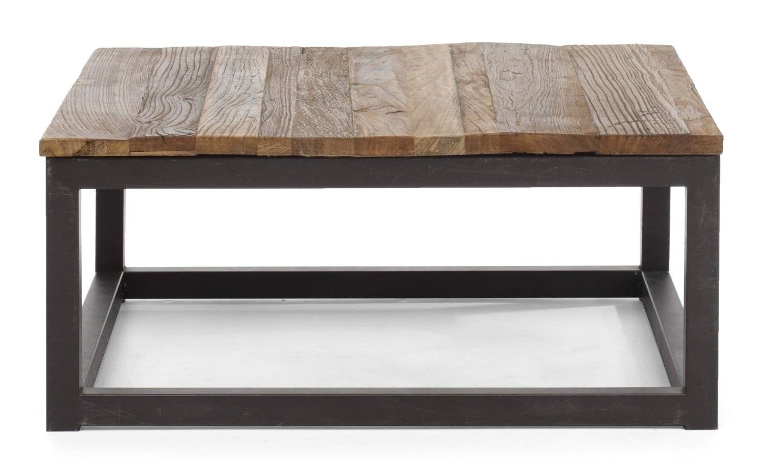 Distressed Dark Wood Coffee Table | Idi Design Pertaining To Dark Wood Square Coffee Tables (View 24 of 30)
