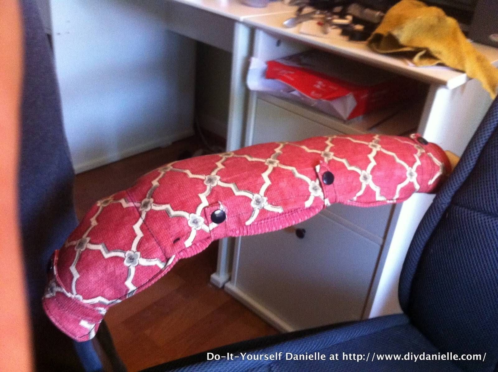 Diy Chair Arm Covers | Diy Danielle In Arm Caps For Chairs (Photo 27 of 30)