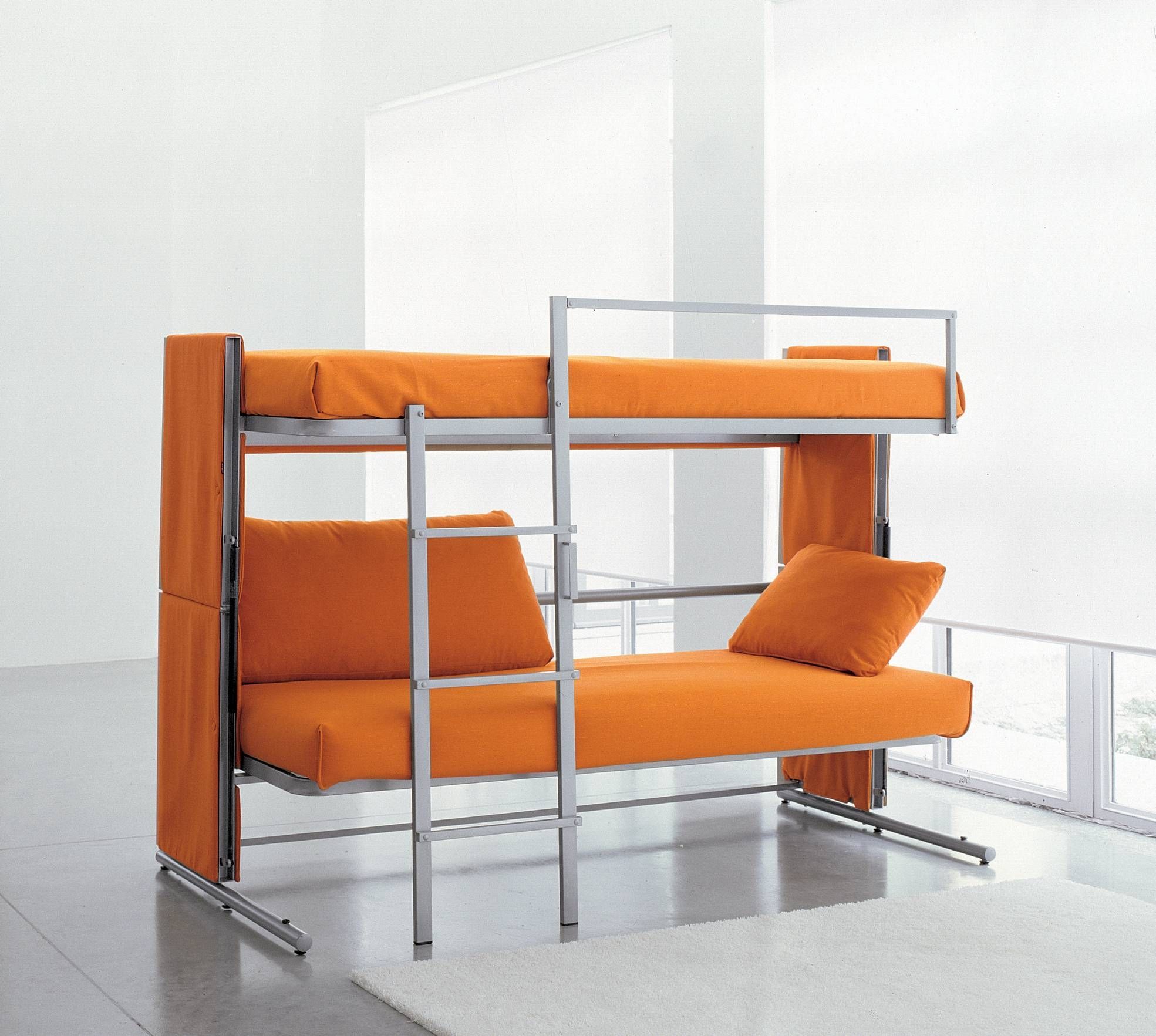 Doc A Sofa Bed That Converts In To A Bunk Bed In Two Secounds Regarding Sofa Bunk Beds (Photo 1 of 30)