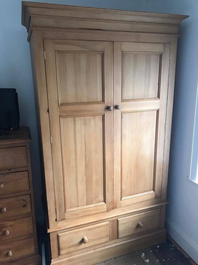 Double Pine Wardrobe | In Scarborough, North Yorkshire | Gumtree For Double Pine Wardrobes (View 11 of 15)