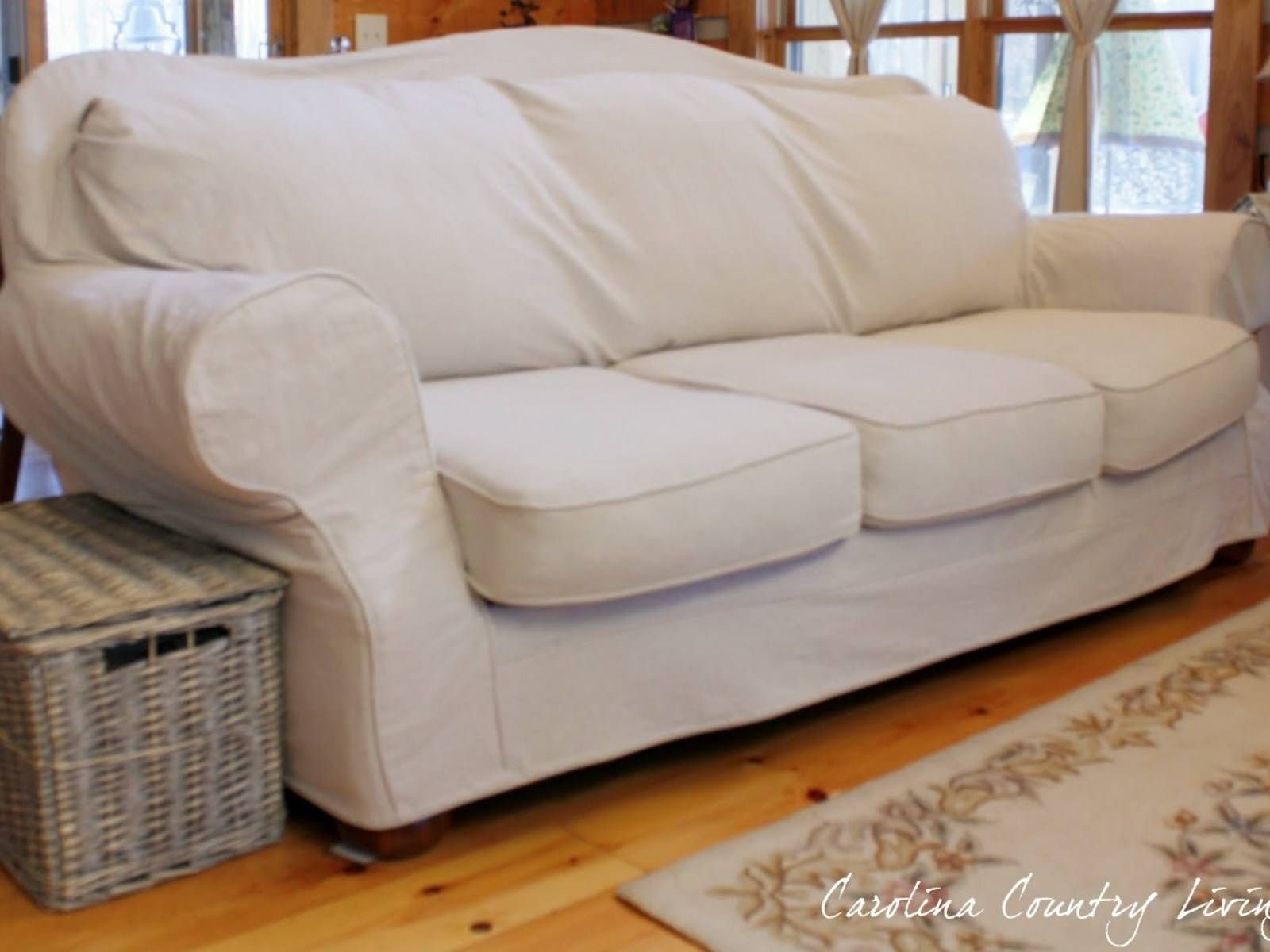 ▻ Sofa : 4 Lovely Oversized Sofa Covers Ikea 17 Best Images About Inside Large Sofa Slipcovers (Photo 18 of 30)
