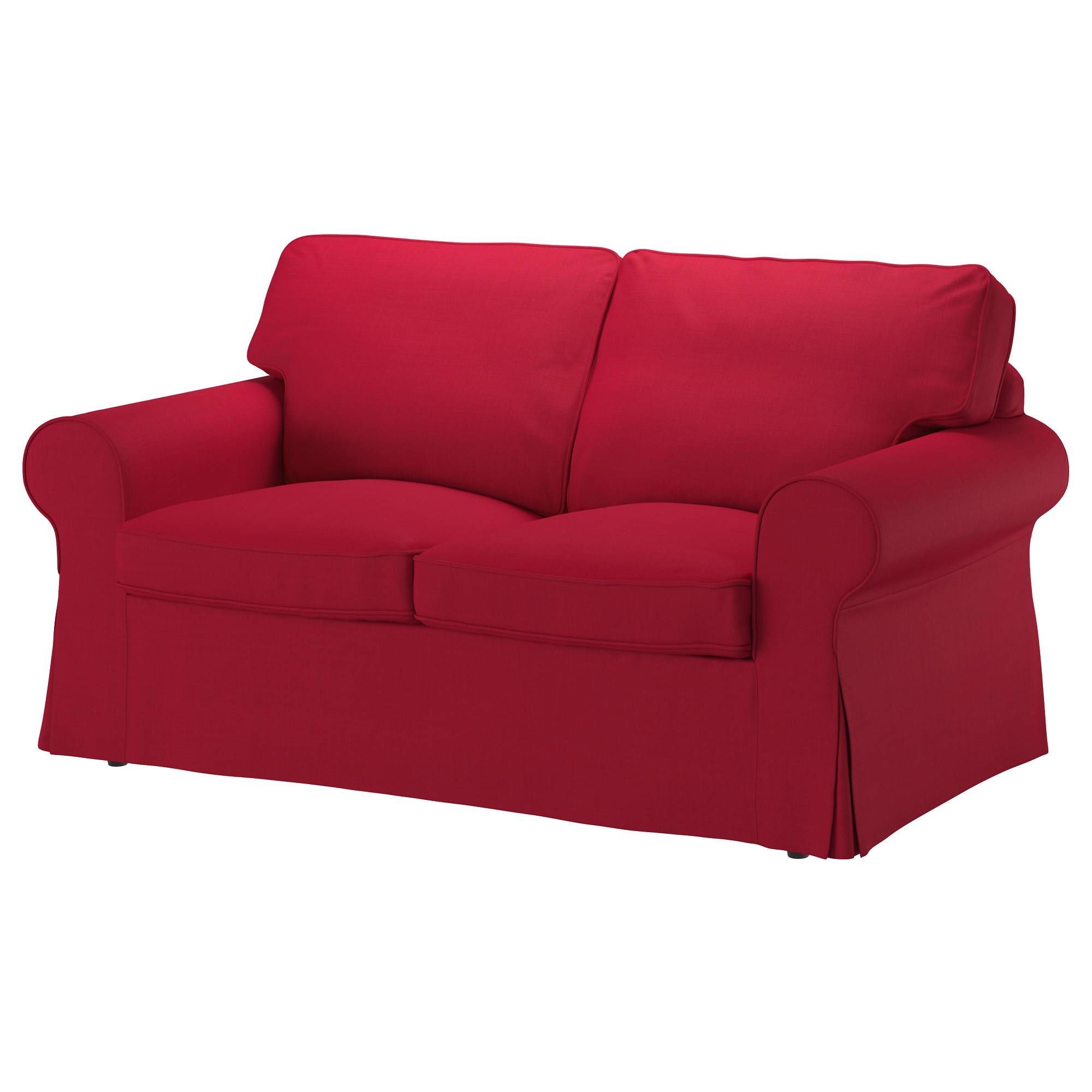 Ektorp Loveseat Cover – Nordvalla Red – Ikea Intended For Red Sofa Beds Ikea (View 10 of 30)