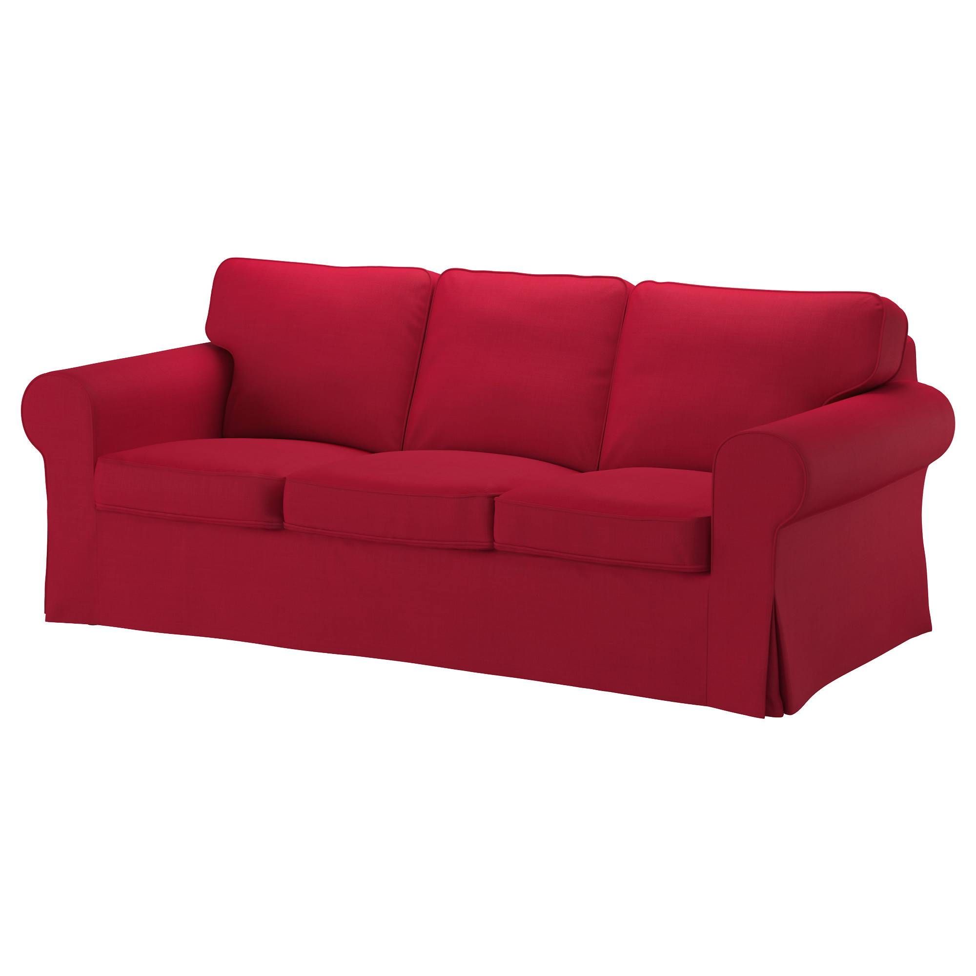 Ektorp Sofa – Nordvalla Red – Ikea Pertaining To Red Sofa Beds Ikea (Photo 4 of 30)