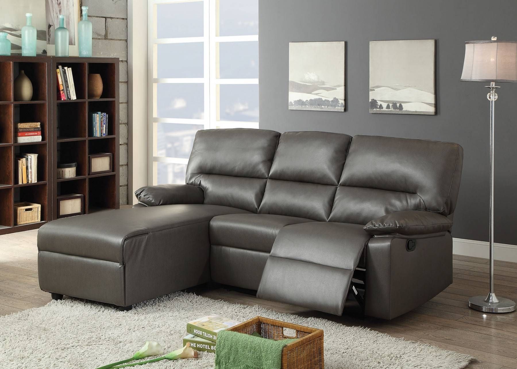 Elegant Leather Motion Sectional Sofa 52 On Abbyson Living Intended For Abbyson Living Charlotte Beige Sectional Sofa And Ottoman (View 15 of 30)