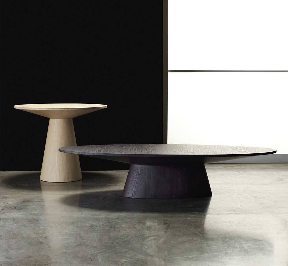 Encore Oval Shaped Coffee Table | Contemporary Throughout Coffee Tables With Oval Shape (Photo 1 of 30)