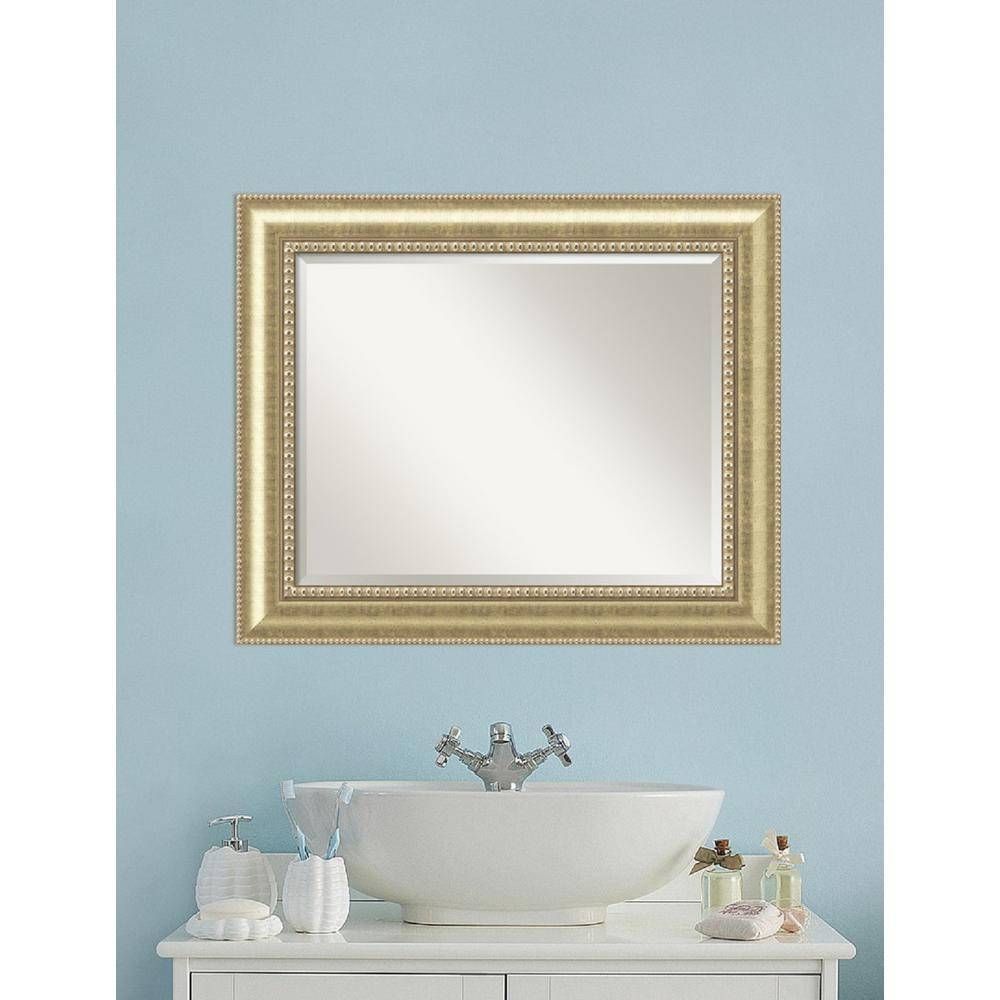 Fancy Bathroom Vanity Mirrors Champagne 47 For With Bathroom Inside Champagne Mirrors 