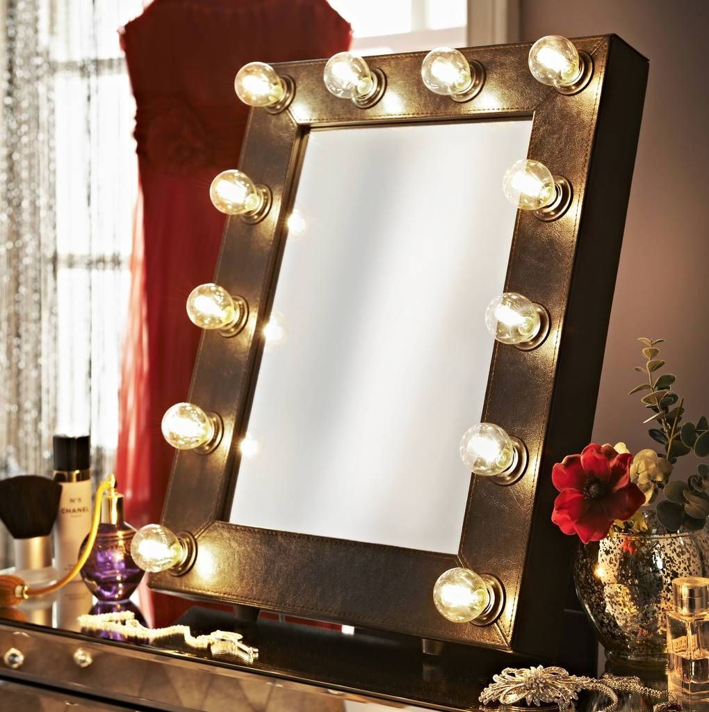 Featured Photo of The Best Black Faux Leather Mirrors
