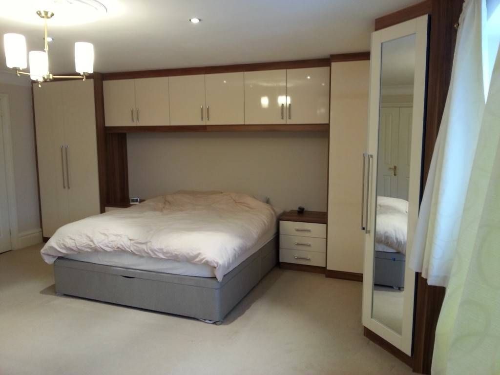 Fitted Wardrobes For A Large Bedroom With Over Bed Wardrobes Units (View 9 of 15)