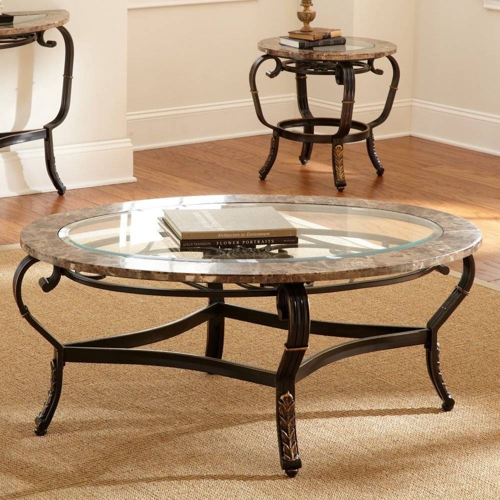 Floating Round Glass Coffee Table : Decorating Round Glass Coffee Within Floating Glass Coffee Tables (View 11 of 30)