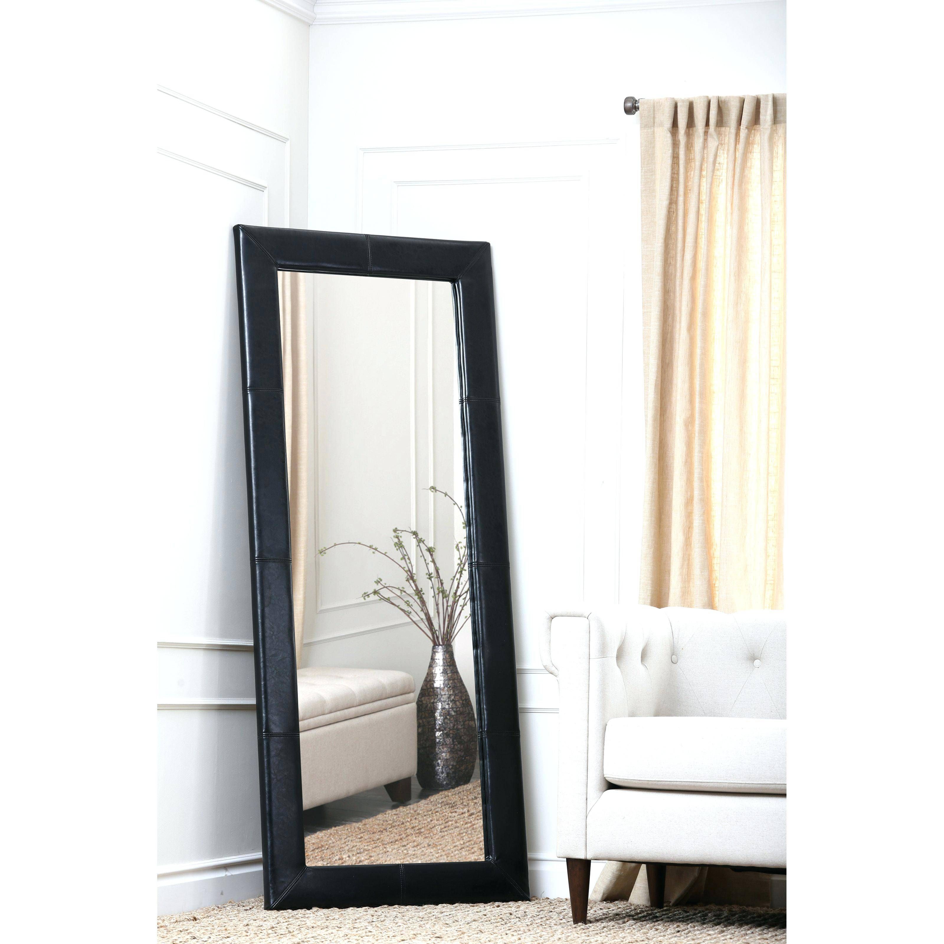 Floor Mirrors For Bedroom – Amlvideo Inside Full Length Free Standing Mirrors With Drawer (View 23 of 25)