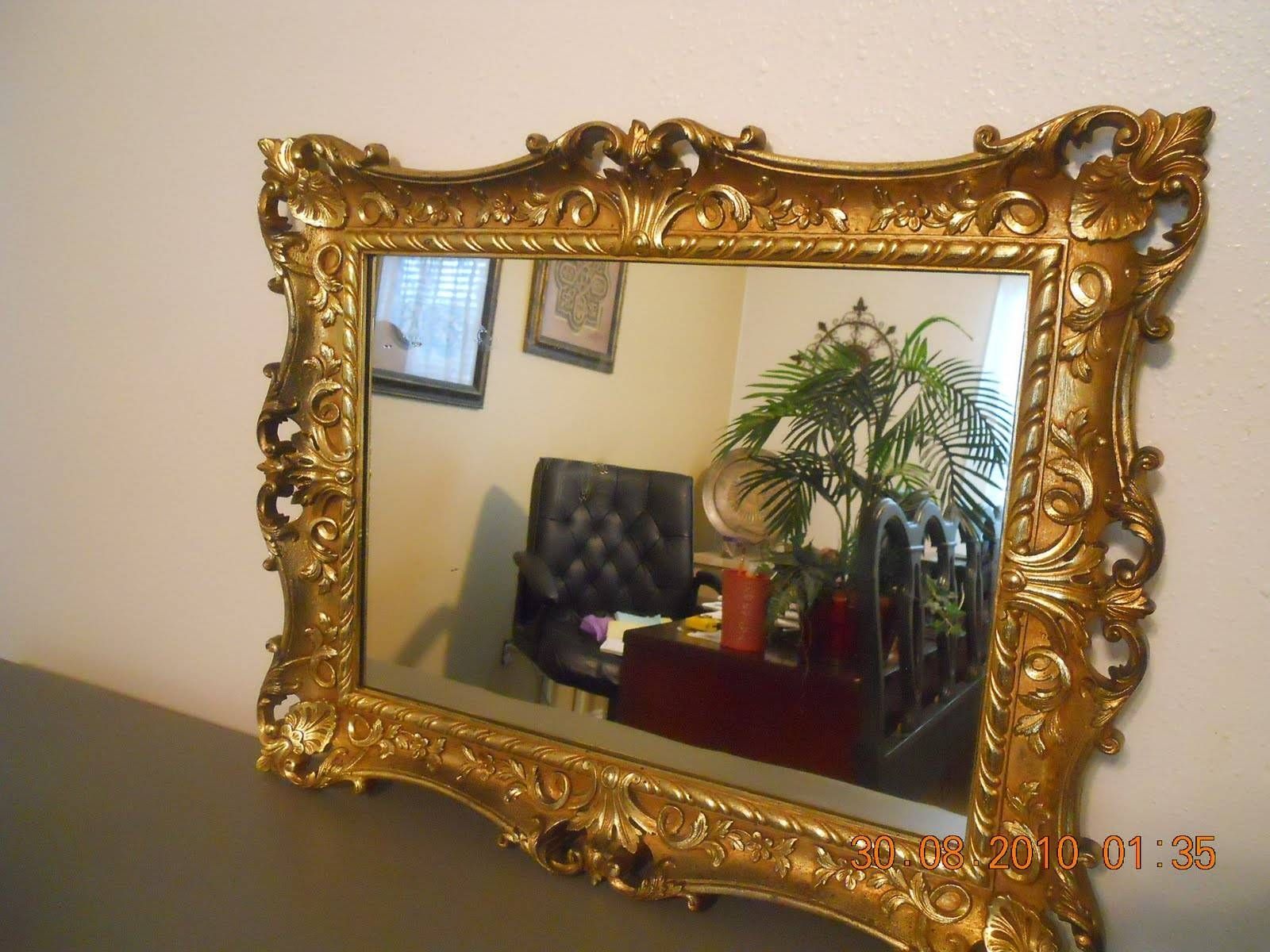 Flooring : Impressive Ornate Floor Mirror Photo Design Antique For Gold Ornate Mirrors (View 9 of 25)