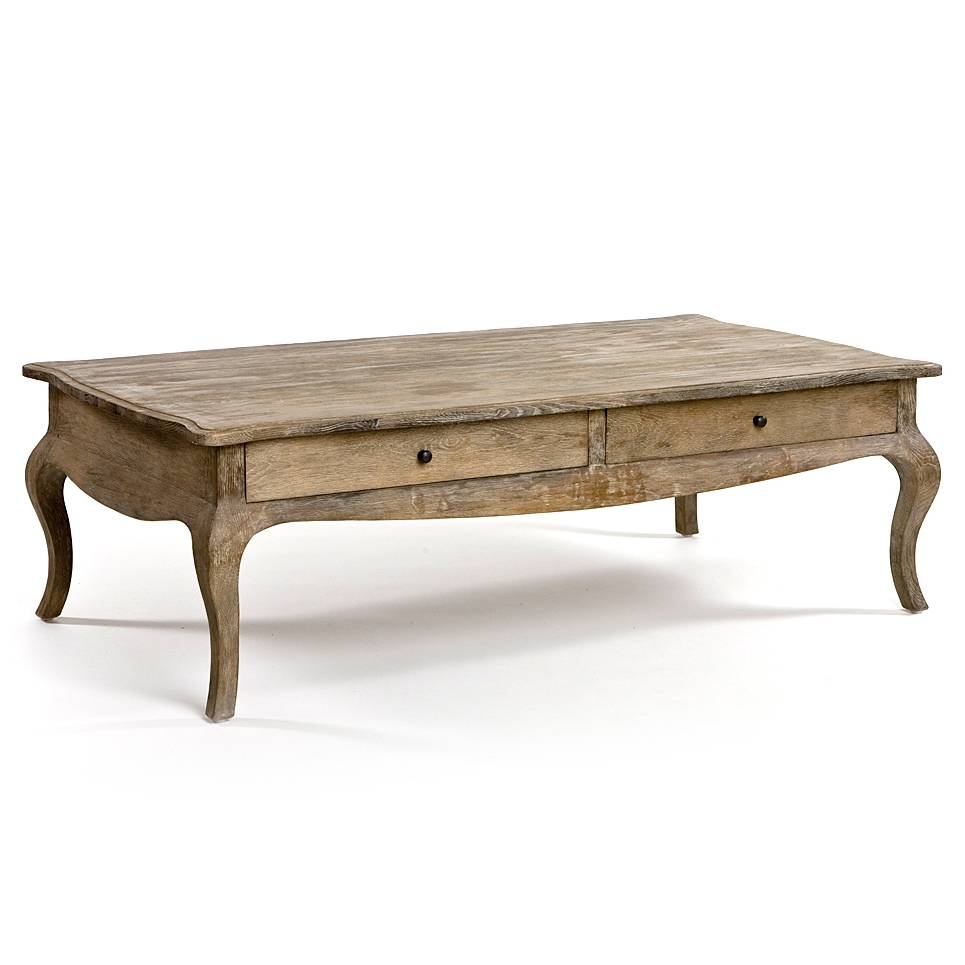 French Coffee Table With Drawers With Country French Coffee Tables (Photo 1 of 30)