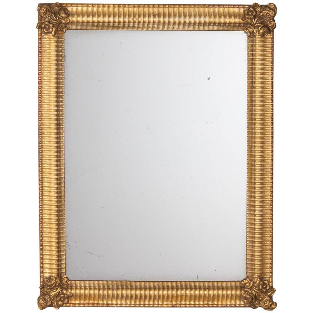 French Empire Period Gilded Mirror, Early 1800s For Sale At 1stdibs Pertaining To Gilded Mirrors (Photo 5 of 25)